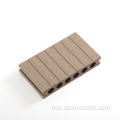 Plank Plastik Komposit Kayu Lantai WPC Decking Komposit